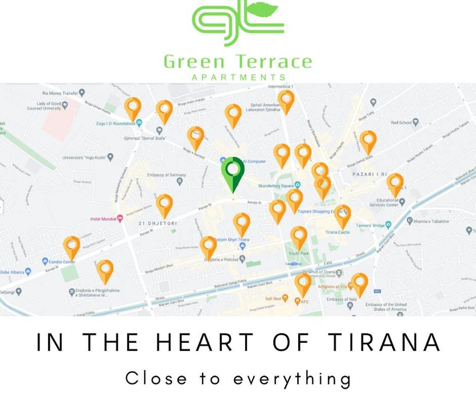 Green Terrace Apartment 4 Tirana Buitenkant foto